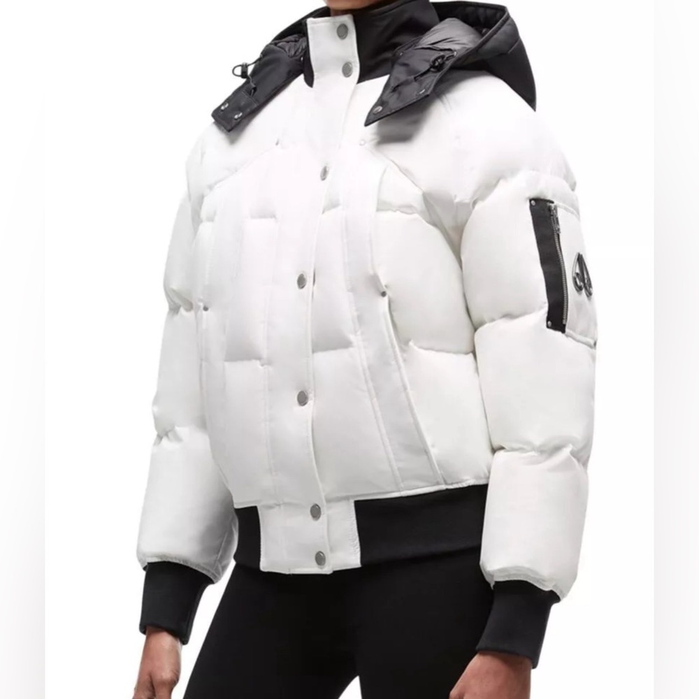 Moose Knuckles Women’s Troy Cloud Down Bomber Jac… - image 3